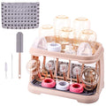 Baby Bottle Drying Rack:Space Saving Standing Drying Rack for Baby Bottles and Pump Part