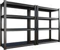 Raybee 40" W Garage Shelving Heavy Duty Storage Shelves 56.9" H Metal Shelving Heavy Duty Load