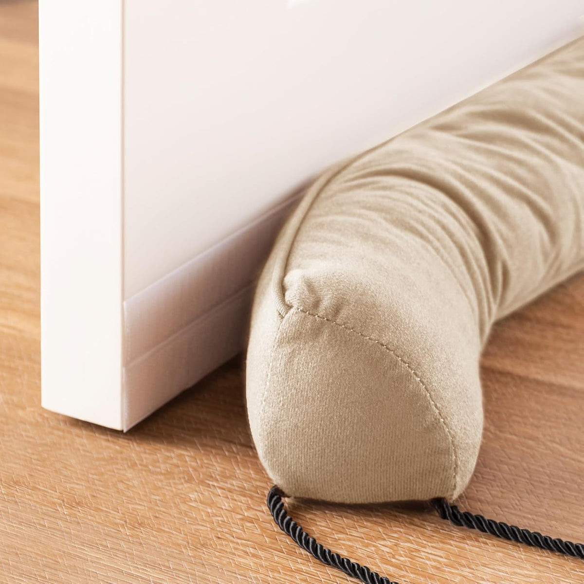 Sunolga 2-Pack 38" Door Draft Stopper Blocks Hot and Cold Air with Removable Washable Cover for