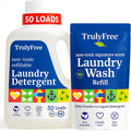 Truly Free Natural Laundry Detergent for Sensitive Skin | Eco Friendly, Plant Based, Baby Clothes