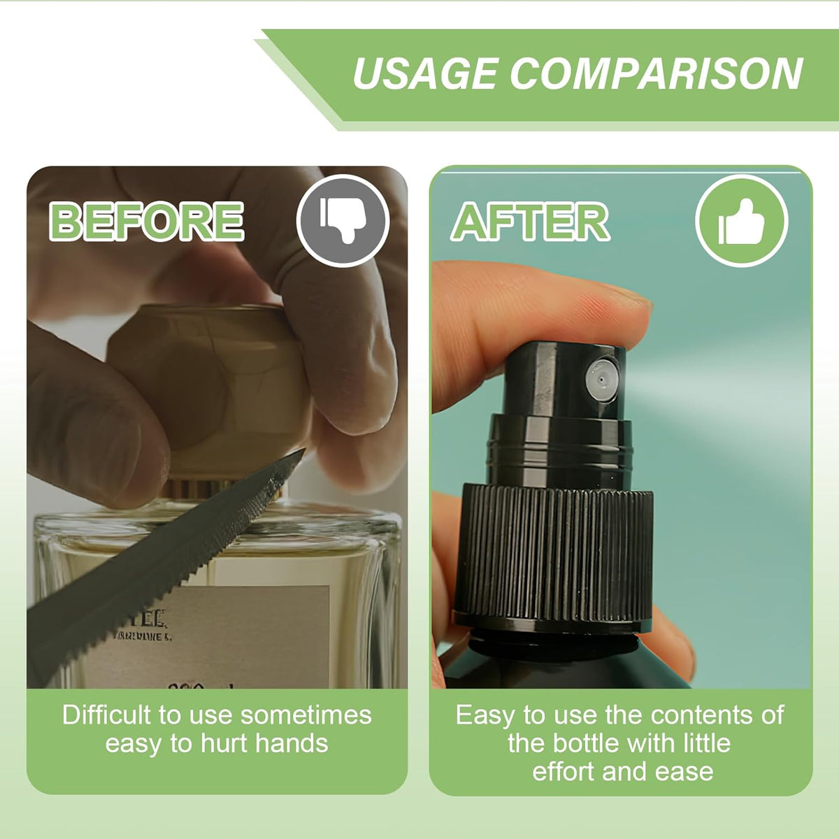 8Pcs Spray Nozzle for Bottles, Durabble Easy-to-use Spray Can nozzles, Spray Bottle Nozzle
