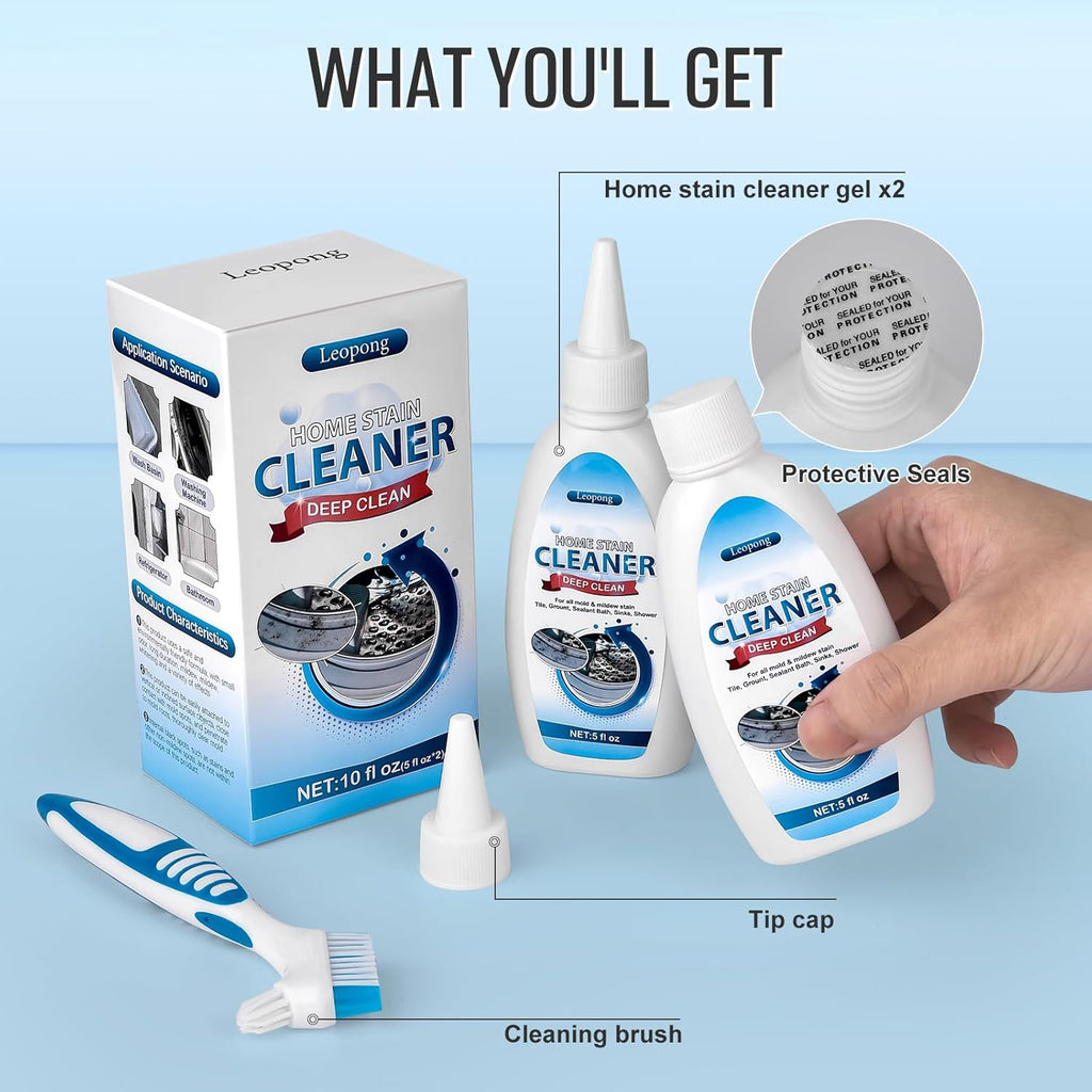 Home Cleaner Gel, Cleaner for Washing Machine, Refrigerator Strips, Household Shower, Kitchen