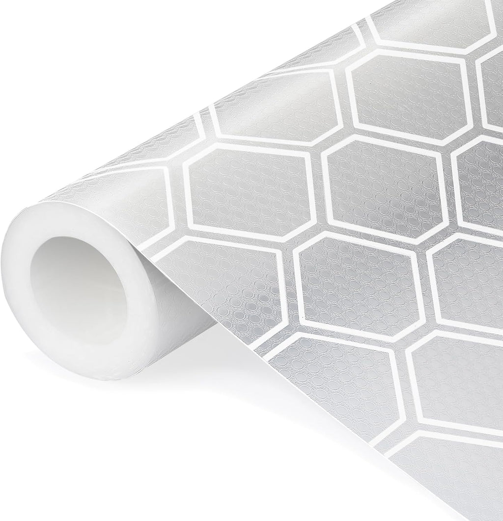 Shelf Liner, Refragerator Drawer Liners for Kitchen Cabinets, Waterproof Bathroom Sink Mat No Slip