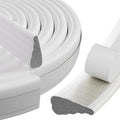 3Pcs×196" Wedge Weather Stripping Door Seal Strip for Door Frame & Window,Self Adhesive Window