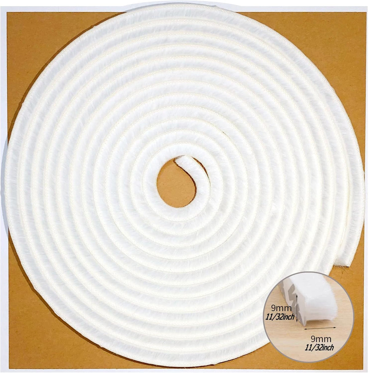 Weather Stripping Brush for Sliding Windows/Doors Frame Side,Pile Self Adhesive Weatherstrip Seal