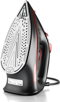Irons Steamer for Clothes, Non-Stick Ceramic Soleplate, 500 Microsteam Holes, Powerful Steam Iron