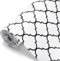 Glotoch 2 Rolls Non Adhesive Shelf Liners for Kitchen Cabinets, Waterprrof Drawer Liners for
