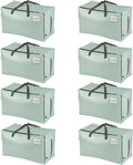 VENO 8 Pack Moving and Storage Bags, Heavy Duty, Alternative to Moving Boxes, Large Packing Totes