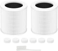 A2001 replacement filter, 3-in-1 True air purifier A2001 replacement part, compatible with par
