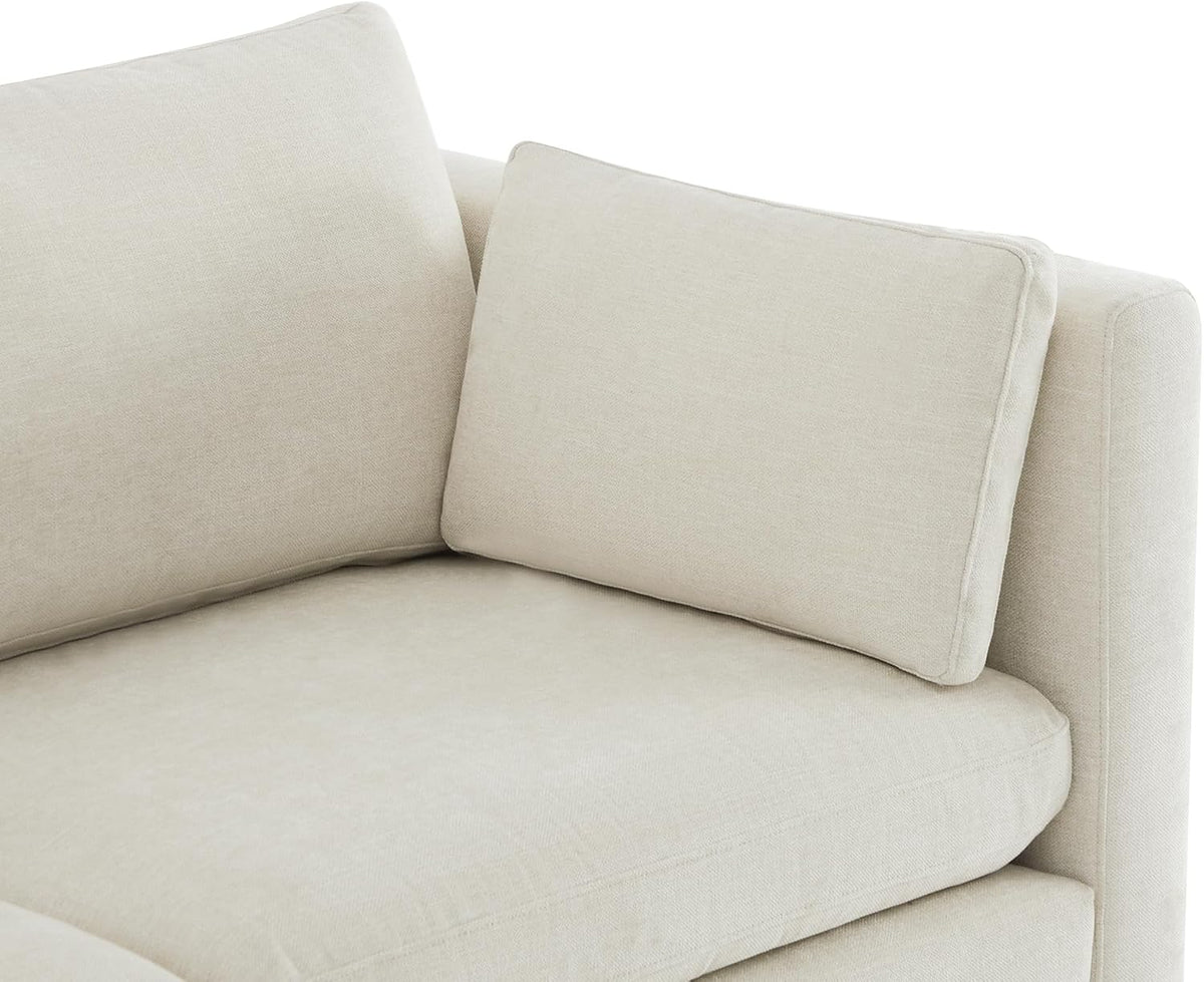 CHITA Modular Sectional Sofa, FSC Certified L Shaped Couch with Reversible Chaise, Modular