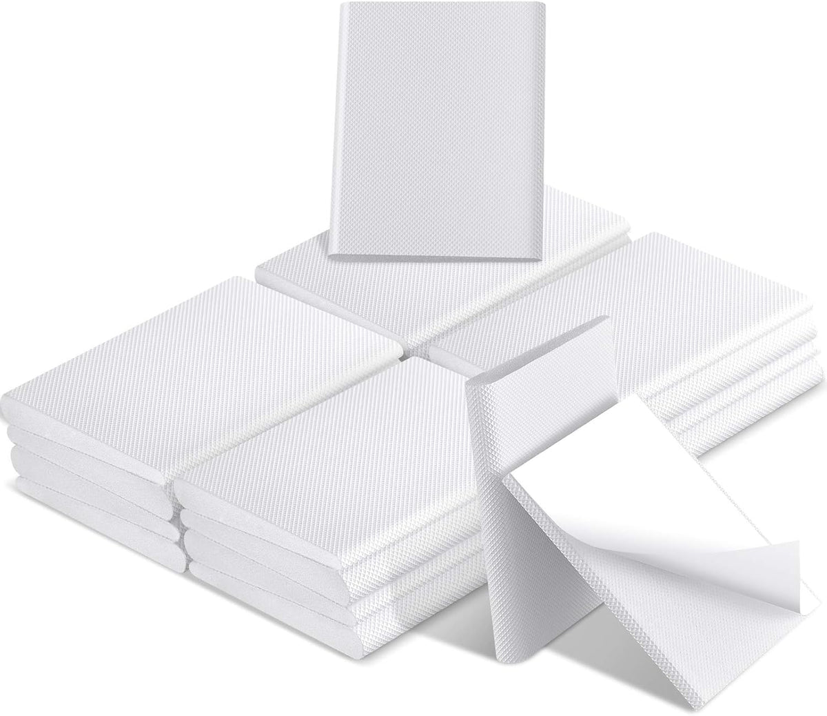 Zonon 64 Pieces Door Corner Seal Weatherstripping Exterior Door Frame Seal Draft Stopper Adhesive