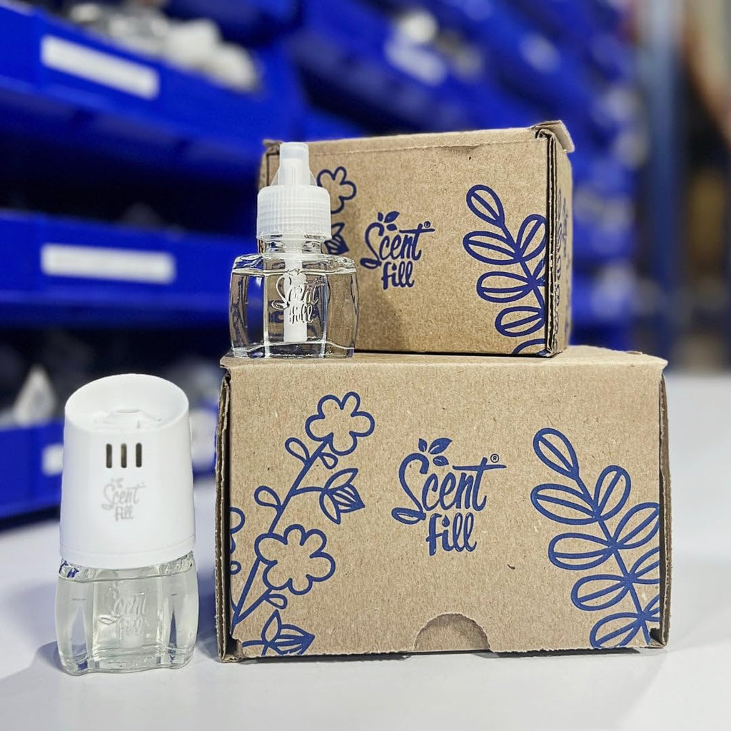 Scent Fill 100% Natural Orange Blossom Plug in Air Freshener, Scented Oil Refills, 3 Refills