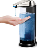 Secura 17oz Automatic Liquid Soap Dispenser, Touchless Battery Operated Hand Soap Dispenser with