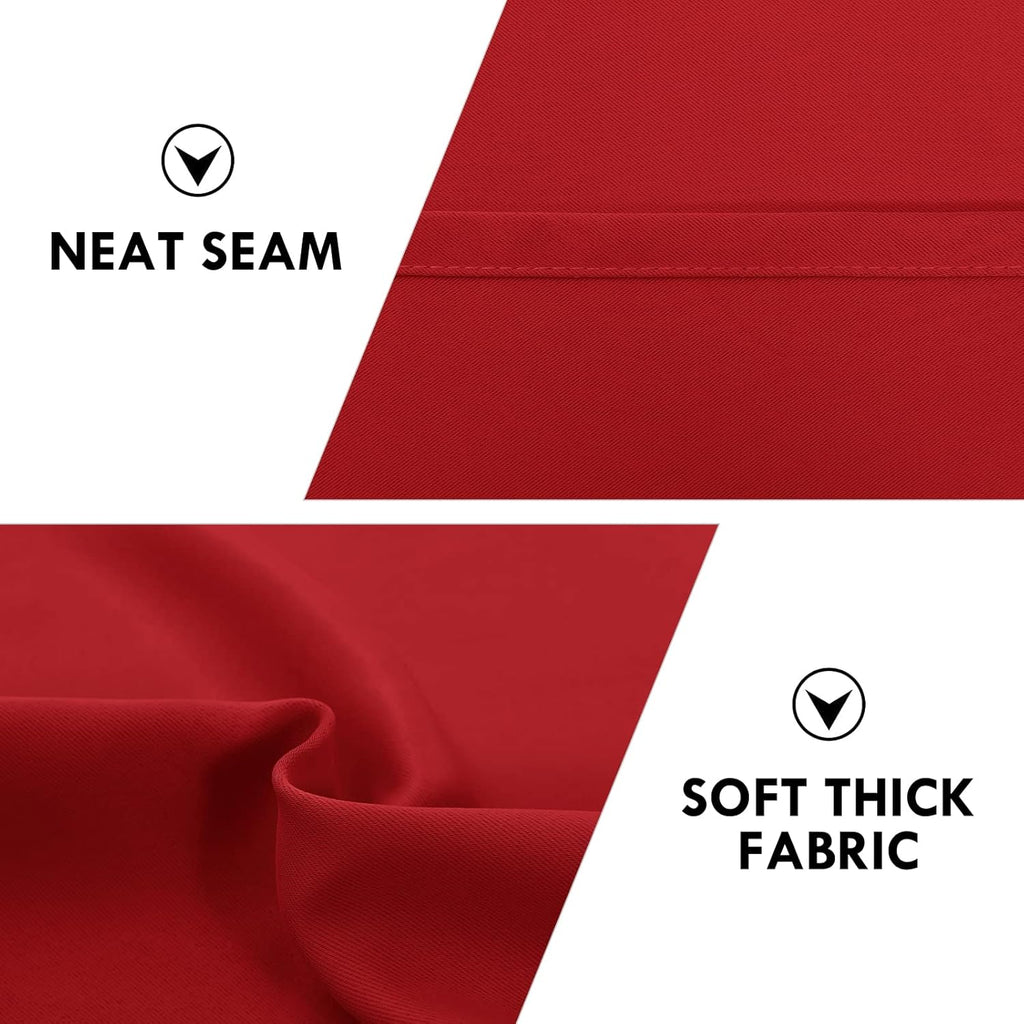 DWCN Christmas Blackout Curtains for Bedroom – Thermal Insulated Energy Saving Drapes for Living