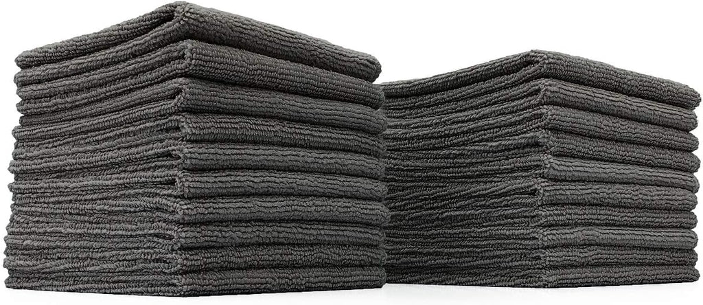 The Rag Company - All-Purpose Microfiber Terry Cleaning Towels - Commercial Grade, Highly