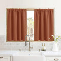 RYB HOME RV Camper Door Window Curtains -Blackout Privacy Curtains & Drapes for Bathroom Bedroom