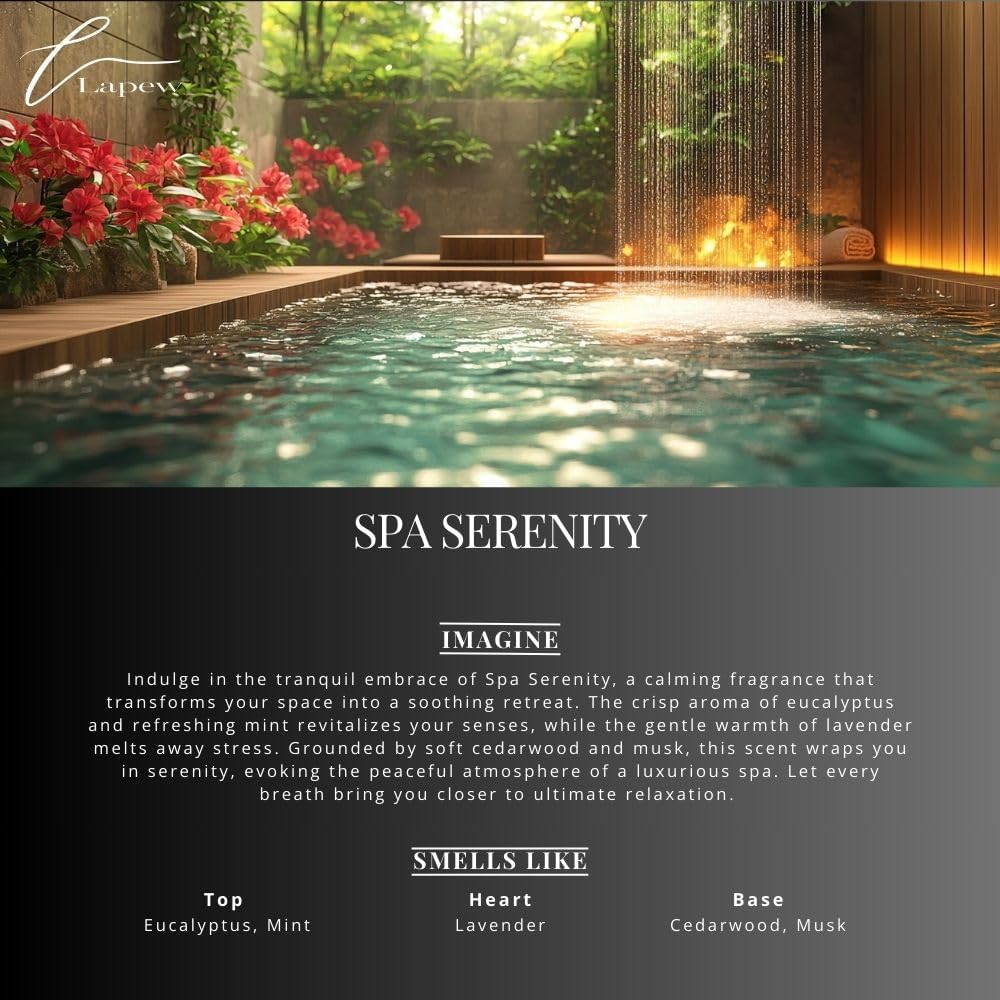 Spa Serenity Carpet Freshener Powder 16 oz | Powerful Odor Eliminator for Home | Upholstery