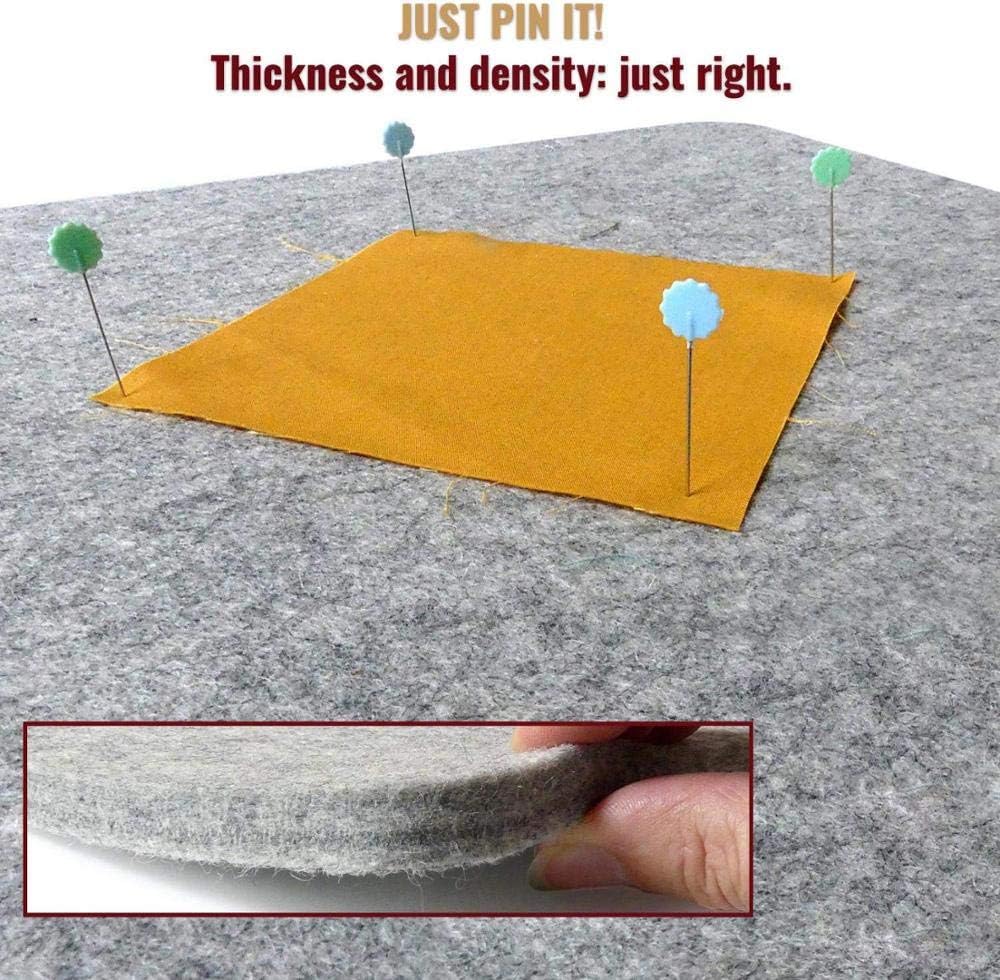 Wool Pressing Mat, Extra Large 22" X 60" Pressing Mat for Quilting 100% New Zealand Wool Ironing