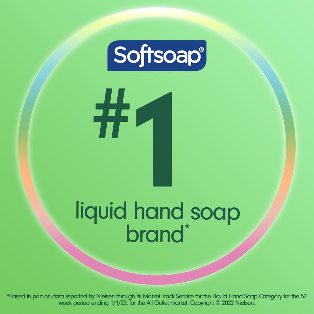 Softsoap Soothing Clean Liquid Hand Soap, Aloe Vera Fresh Scent, 3.78 L