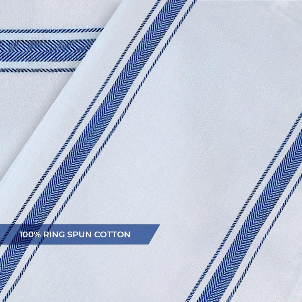 Dish Towels Set (Value Pack of 30) Size 15x25 Inch, 100% Cotton Soft & Absorbent Linen Kitchen