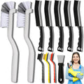 11Pcs Crevice Cleaning Brush Set, Hard Bristle Cleaning Supplies for Kitchen, Bathroom, Corner