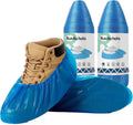 Shoe Covers Disposable – 140 Pack (70 Pairs), Roll-Pack CPE Boot Covers, Waterproof, Stretchable