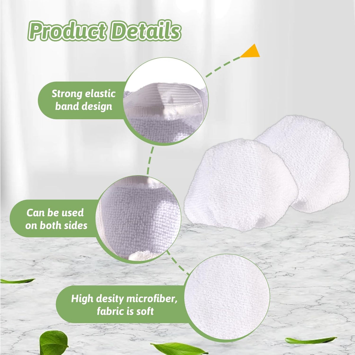 12Pack Microfiber Cloths for Handheld Steam Cleaner Compatible with Bissell Steam Shot, Comforday