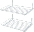 EVERHANGER Garage Wall Shelves 12x18 Inch, Wall Mounted Storage Shelf, Metal Shelf Rack, Heavy-Duty