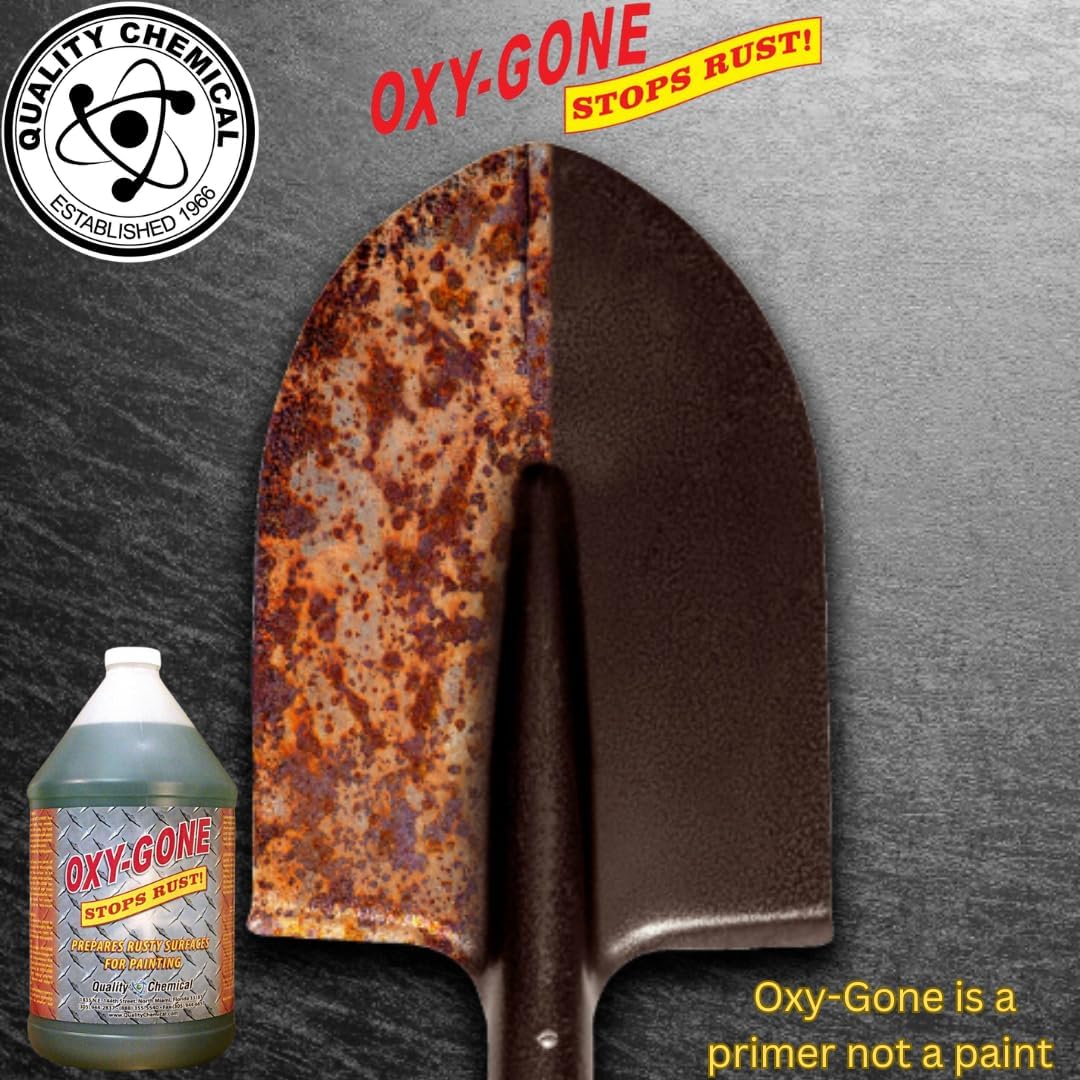 Quality Chemical Oxy-Gone Rust Remover and Metal Treatment - Rust Reformer, Rust Remover, Metal
