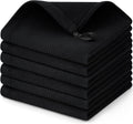 Homaxy 100% Cotton Waffle Weave Dish Cloths - 6 Pack Soft and Absorbent Dish Towels - 12 x 12