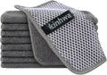 KinHwa Kitchen Washcloths for Dishes Absorbent Microfiber Dish Cloths Quick Dry Dish Rags with Poly