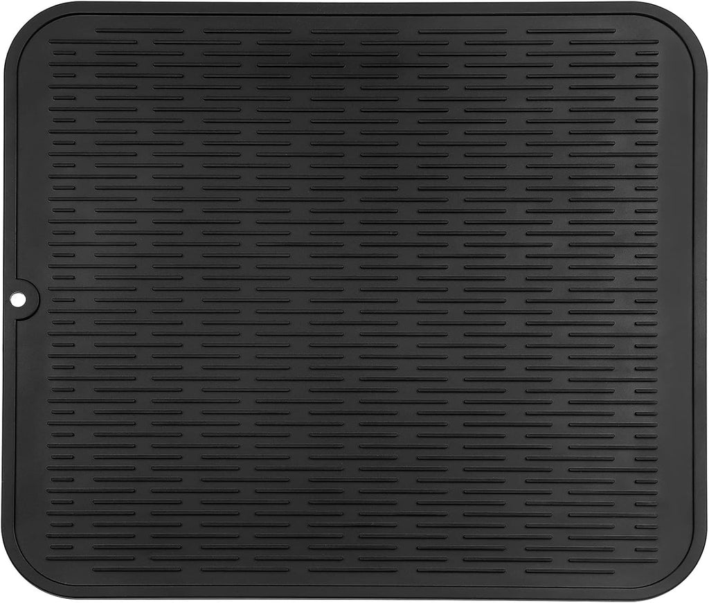Silicone Dish Drying Mat for Multiple Usage,Easy clean,Eco-friendly,Heat-resistant Silicone Mat for