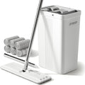 JOYMOOP Mop and Bucket Set with Wringer, Flat Mops for Floor Cleaning, Wall Mop Cleaner with Long