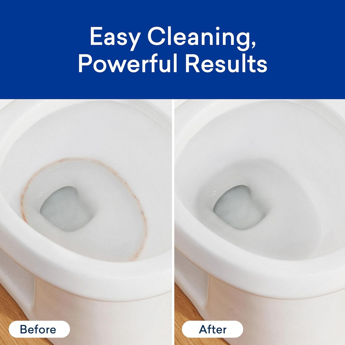 BLUELAND Toilet Bowl Cleaner Tablets, 2-Pack, 28 Count, Peppermint Eucalyptus, Plastic-Free, No