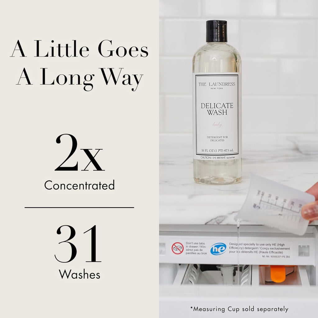 The Laundress Delicate Wash, Double Concentrated, Lady Scent, Detergent Delicate, Lingerie & Silk