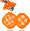2 Pack Drain Hair Catcher Sturdy Silicone Shower Drain Protector Sink Drain Strainer Hair Stopper
