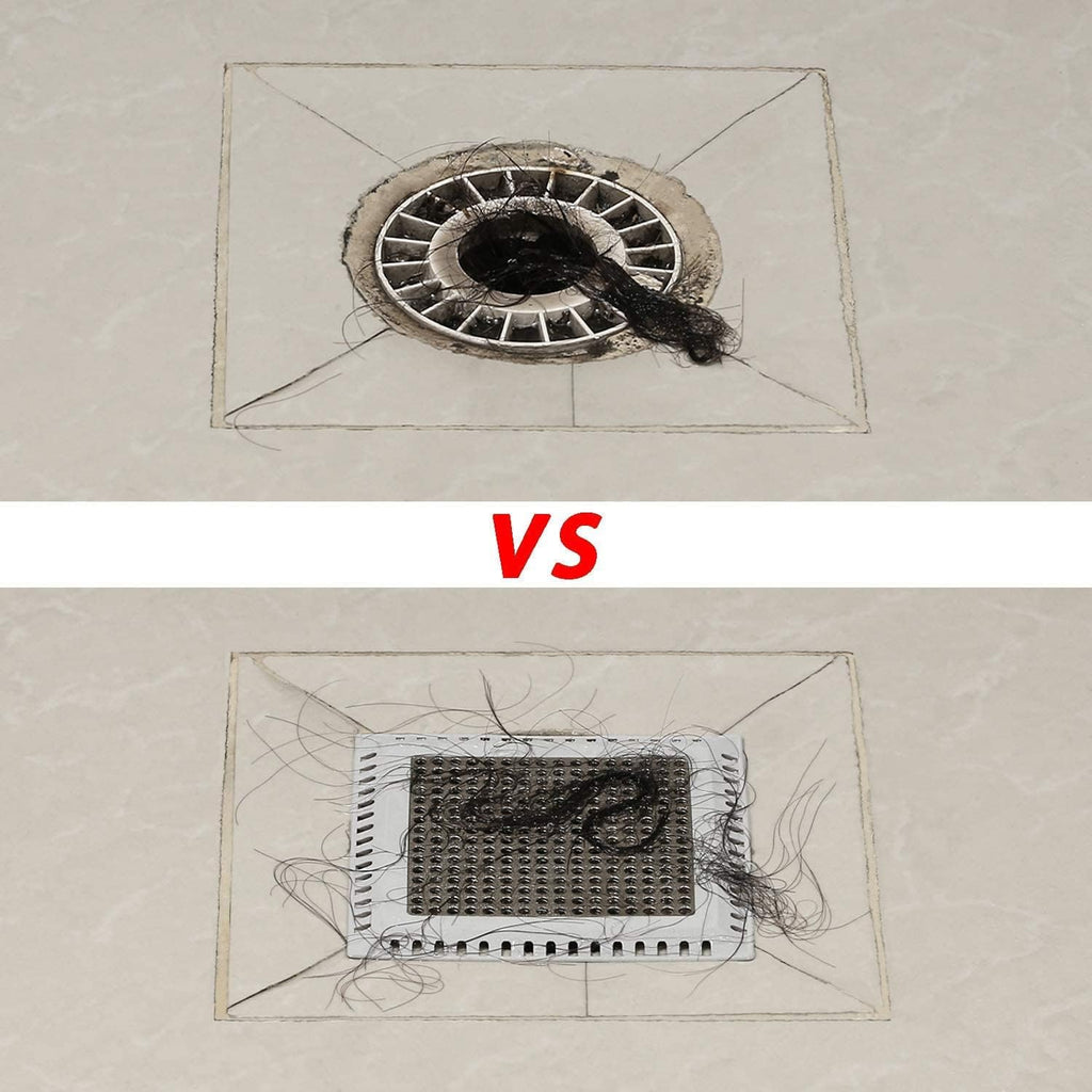 Shower Hair Catcher/Drain Strainer/Drain Hair Catcher Shower Cover for Bathroom Floor Drain