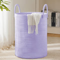 YOUDENOVA Laundry Hamper Basket, Woven 58L Tall Laundry Basket for Blanket Organizer- Clothes