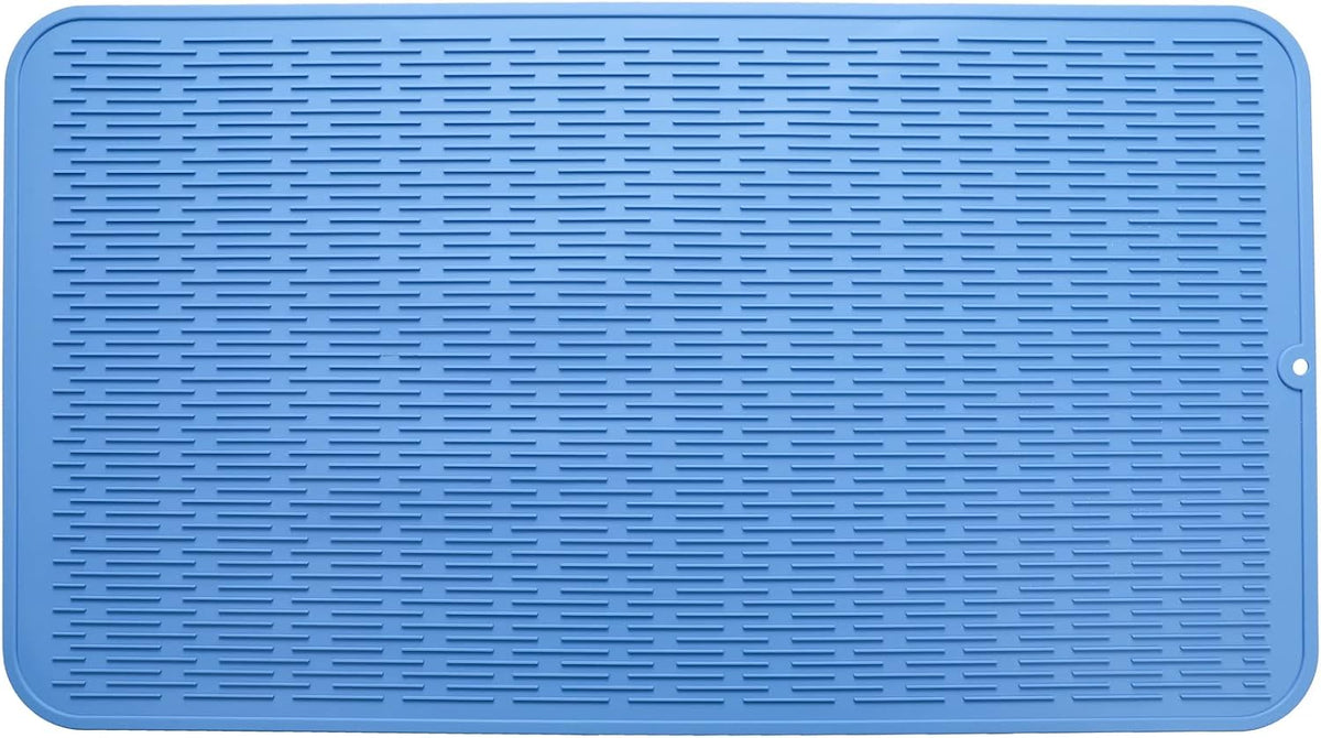 Silicone Dish Drying Mat for Multiple Usage,Easy clean,Eco-friendly,Heat-resistant Silicone Mat for