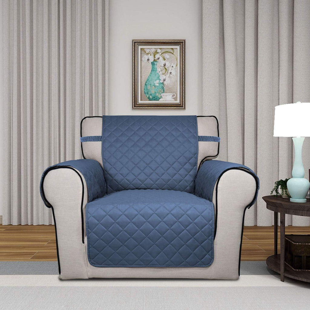 PureFit Reversible Quilted Sofa Cover, Water Resistant Slipcover Furniture Protector, Washable