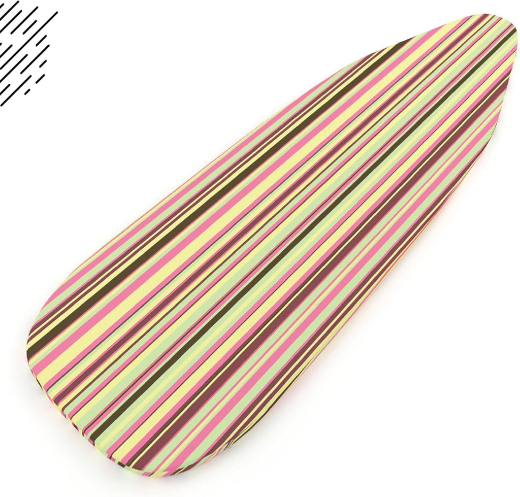 Encasa XO Ironing Board Cover and Pad - Thick 4mm Felt, Heat & Scorch-Resistant, Fits Wide Boards