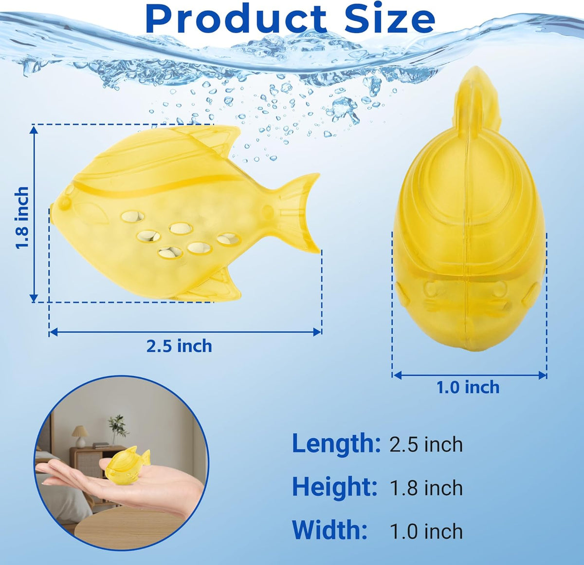 12 Pack Universal Humidifier Cleaner Fish Compatible with Almost All Humidifiers and Fish Tanks
