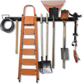 Wallmaster 15 PCS Tool Storage Rack, Garage Storage Wall Mount Organizer Garden Tool Heavy Duty