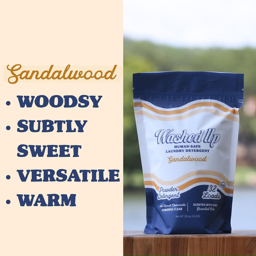 Laundry Detergent Powder | Safe for Sensitive Groups | Powerful Clean | Plant & Mineral-Based |