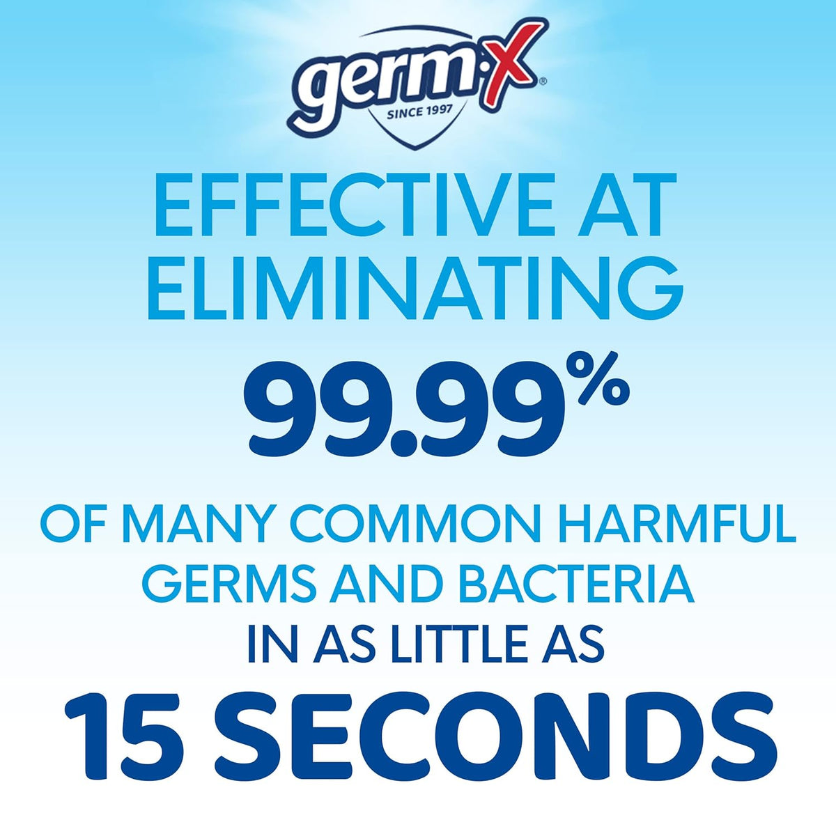Germ-X Original Hand Sanitizer, Back to School Supplies, Non-Drying Moisturizing Gel with Vitamin