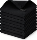 Homaxy 100% Cotton Waffle Weave Dish Cloths - 8 Pack Soft and Absorbent Dish Towels - 12 x 12