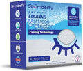 Slumberfy King Size Waterproof Cooling Mattress Protector, Hypoallergenic, Noiseless, Washable