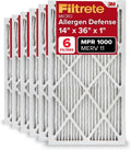 Filtrete 14x36x1 AC Furnace Air Filter, MERV 11, MPR 1000, Micro Allergen Defense, 3-Month Pleated