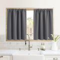 RYB HOME RV Camper Door Window Curtains -Blackout Privacy Curtains & Drapes for Bathroom Bedroom