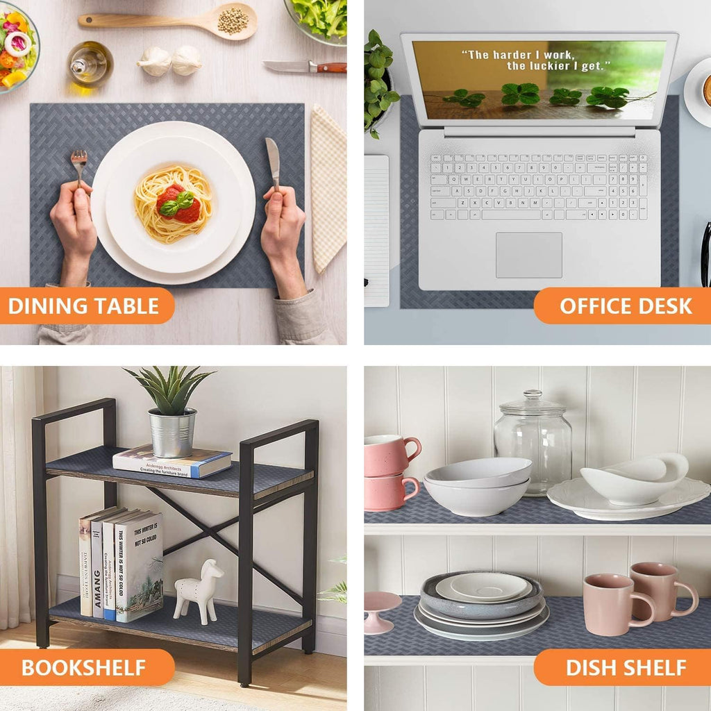 Shelf Liners for Kitchen Cabinets Refrigerator Liners Waterproof & Oil-Proof Kitchen Cupboard Liner